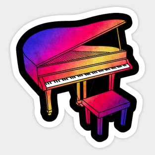 Piano Sticker